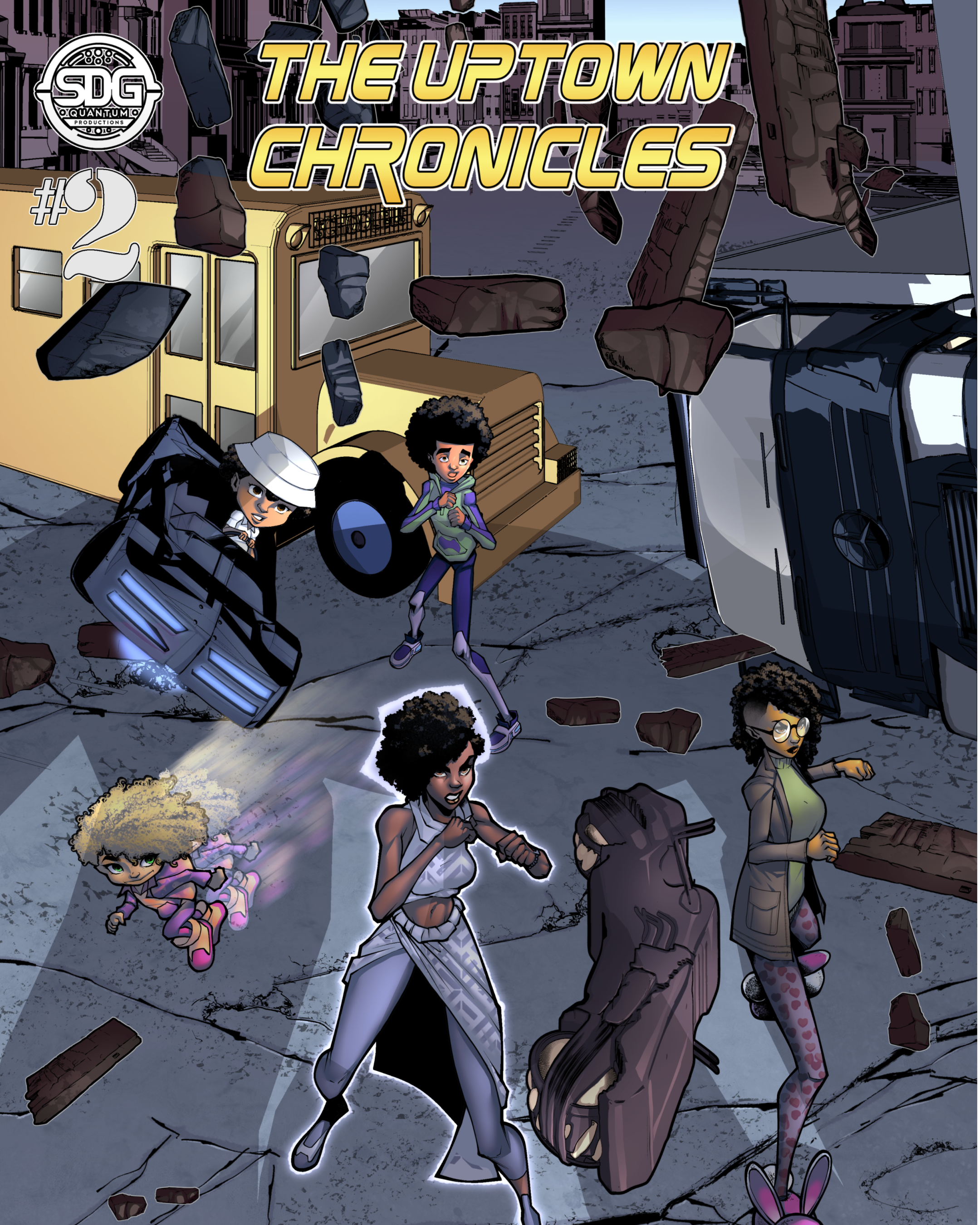 The Uptown Chronicles issue 2 cover